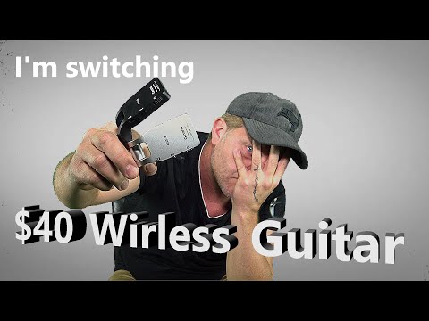 $40 Wireless Guitar System may be all you need: Getaria 2.4GHZ PLUS BAD GUITAR PLAYING
