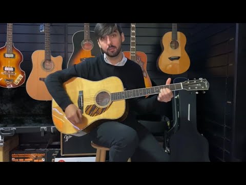 Fender Paramount PD220E Electro-Acoustic Guitar | Demonstration &amp; Tones with Mike