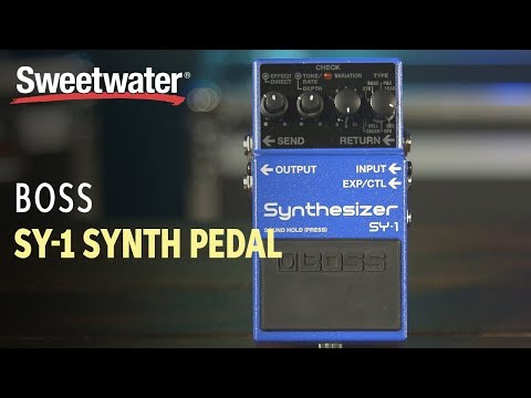 BOSS SY-1 Synthesizer Pedal Demo