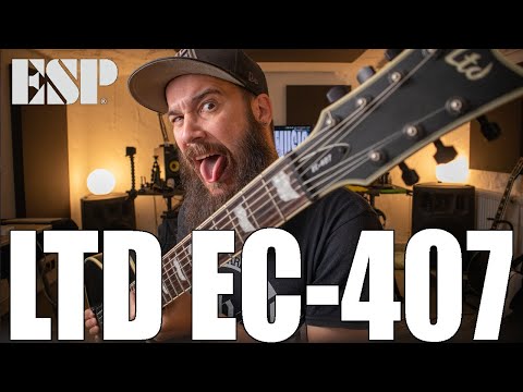 This Guitar is a BEAST - LTD EC-407 Review