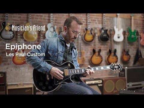 Epiphone Les Paul Custom Demo - All Playing, No Talking