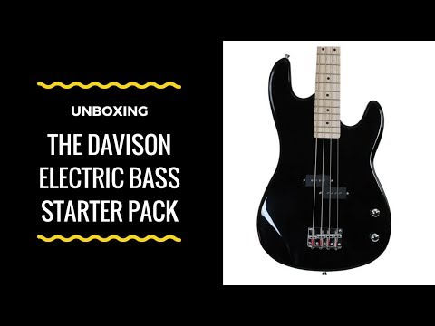 Unboxing the Davison Electric Bass Starter Pack