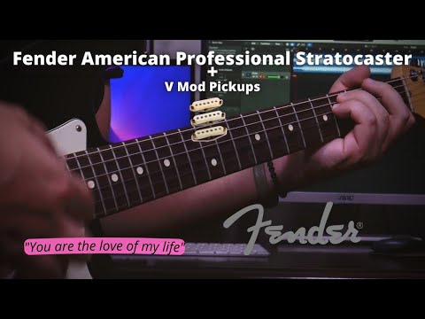 Fender American Professional Stratocaster - V Mod Pickups | Demo (No Talking)