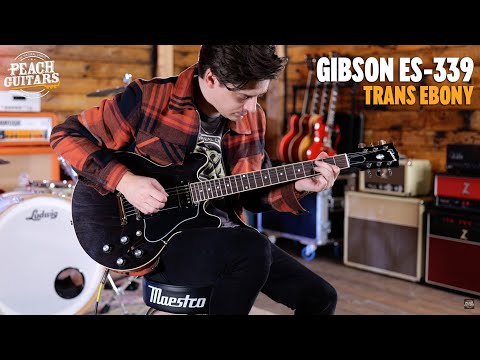 No Talking...Just Tones | Gibson ES-339 Trans Ebony
