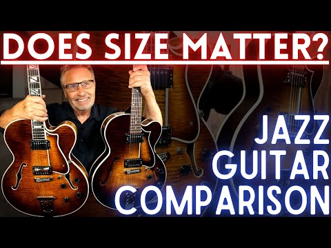 Does Size Matter? | Jazz Guitar Size Comparison | 16&quot; vs. 17&quot; Heritage Models | Which Sounds Better?