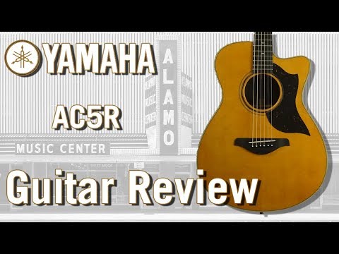 Yamaha AC5R Acoustic Electric Guitar Review
