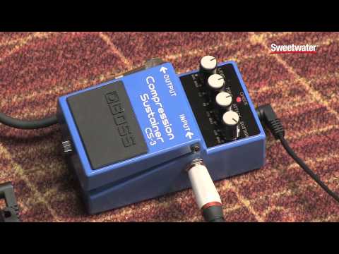 BOSS CS-3 Compression Sustainer Pedal Review by Sweetwater