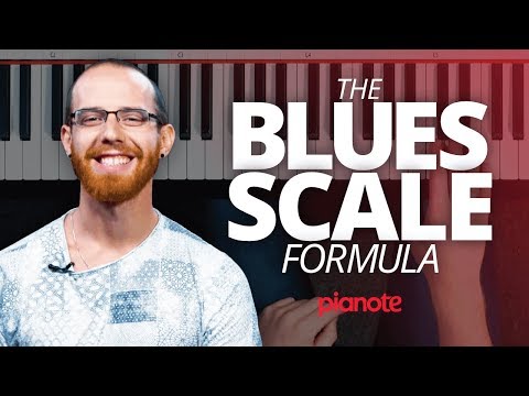 The Blues Scale Formula (Piano Lesson)