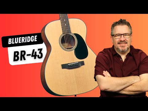 Blueridge Guitar BR-43: Small Acoustic. HUGE VALUE.