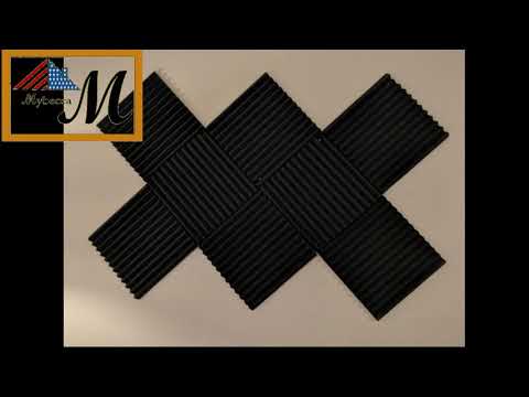 Mybecca Acoustic Panels Studio Foam Wedges Easy install