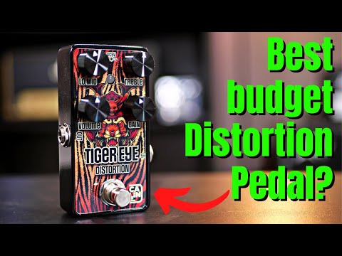 Caline G-001 Tiger Eye Distortion - Guitar Pedal Demo