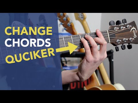 Change Between Barre Chords and Open Chords EASILY on Guitar