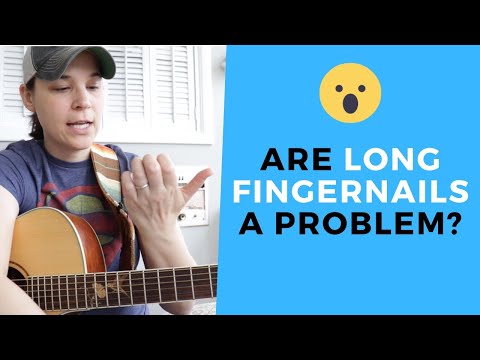 Can You Play Guitar With LONG Fingernails????
