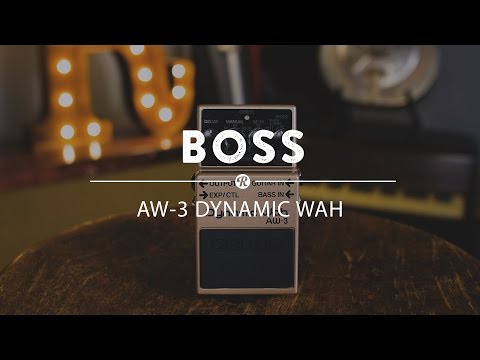 Boss AW-3 Dynamic Wah | Reverb Demo Video