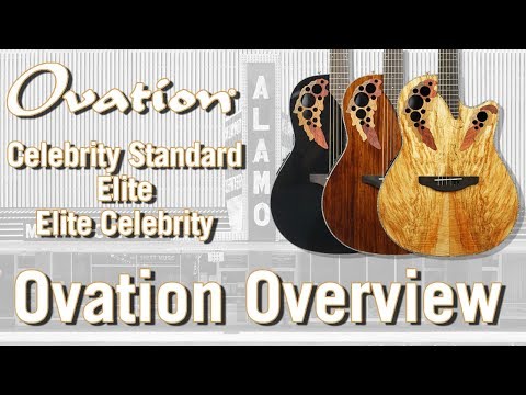 The Return of Ovation Guitars 2018 - Ovation Line Review &amp; Overview
