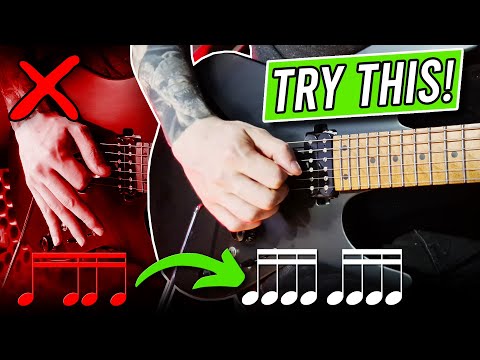 The 3 BEST Rhythm Guitar Exercises (instantly improve your TIMING!)