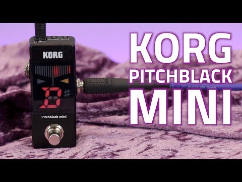 Korg Pitchblack Mini Tuner Pedal - Overview &amp; Features