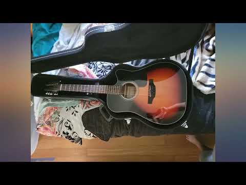 Gearlux Dreadnought Acoustic Guitar Hardshell Case with Accessory Compartment - review