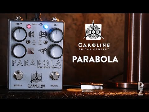 Caroline Guitar Co Parabola Solid State Tremolo Demo