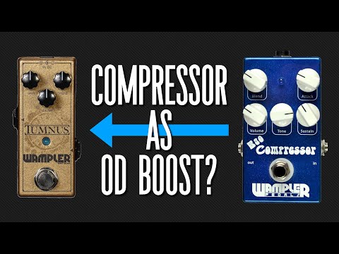 Use Your Compressor To Boost Your Overdrive