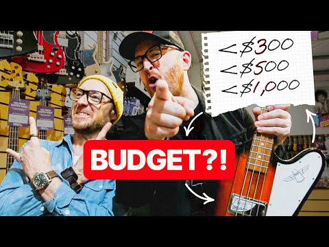 Buying a bass UNDER $1000? (3 budgets to consider)