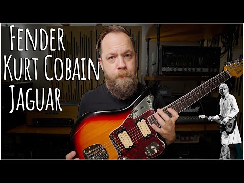 Amazing! Fender Kurt Cobain Jaguar!