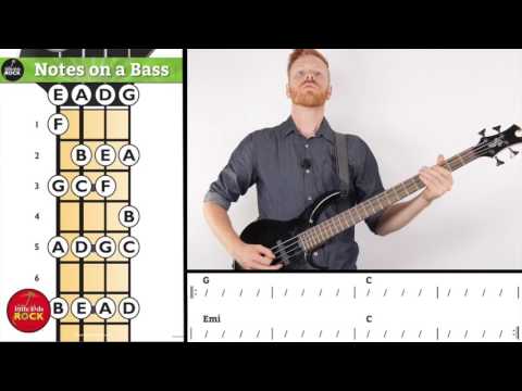 Bass Lesson Finding Notes on the Fretboard