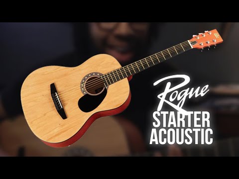 Jamison Bethea rocks out on a Rogue Starter Acoustic Guitar (Getting Ready - Michael Kiwanuka cover)
