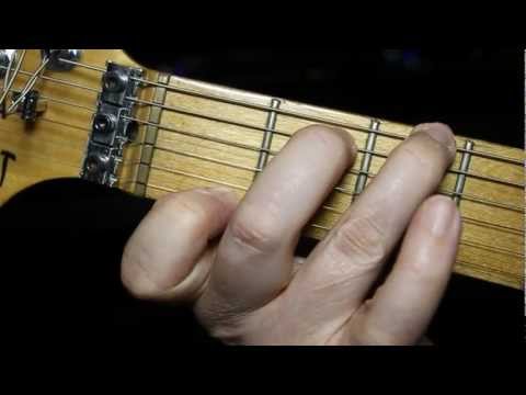 How to play guitar chords - LEFT HANDED absolute beginners guitar lesson