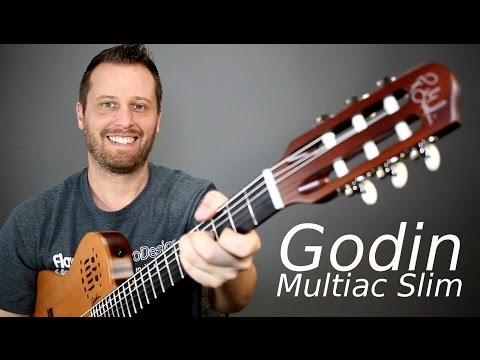 Godin Multiac Slim - The Ultimate Crossover Guitar!