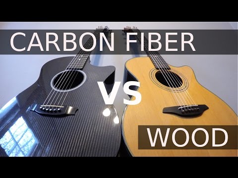 CARBON FIBER vs WOOD - Guitar Tone Comparison!