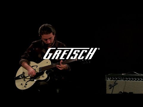 Gretsch G6118T Players Edition Anniversary, Lotus Ivory | Gear4music demo