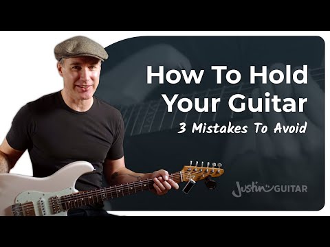 How to (Really) Hold a Guitar When Playing