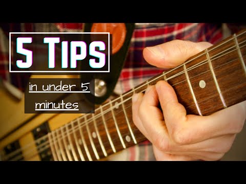 How To BEND STRINGS On Electric Guitar Without Hitting Others