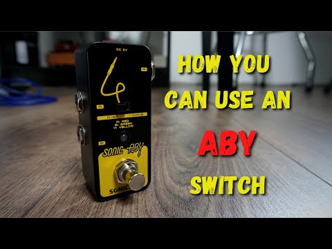 How You Can Use An ABY Switch - Sonicake Sonic ABY - Guitar Pedal Demo