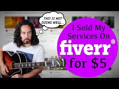 I Sold My Guitar Services on Fiverr