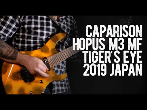 Caparison Hopus M3 MF Tiger&#039;s Eye 2019 Japan