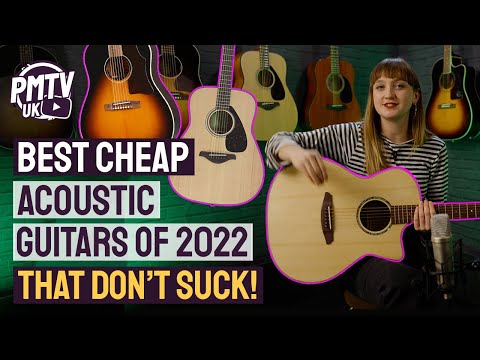Best Cheap Acoustic Guitars Of 2022 That Don&#039;t Suck!? - Meg&#039;s Top Acoustic Guitar Picks of 2022