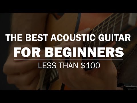 The Best Acoustic Guitar For Beginners (LESS THAN $100) | Jasmine S35 Review