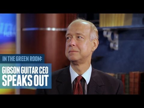 Gibson Guitar CEO Speaks Out