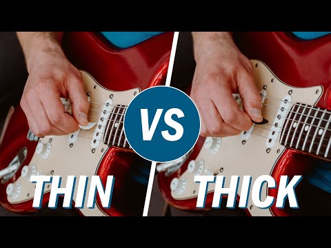 Hard VS Soft Guitar Pick (what’s the best guitar pick thickness)