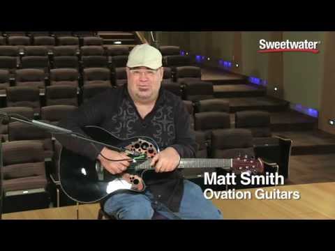 Ovation Celebrity Elite CE44-5 Acoustic-electric Guitar Demo - Sweetwater Sound
