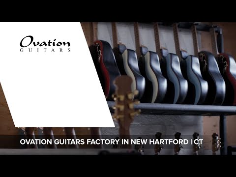 Welcome to the Ovation Guitars factory in New Hartford, CT 🎸🇺🇸