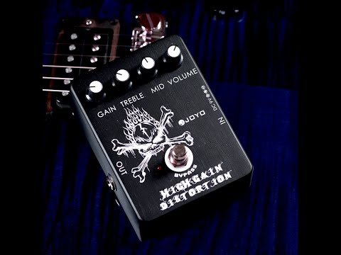 JOYO High Gain Distortion Pedal from AC/DC Crunch to the Heavy Metal with Full Range EQ
