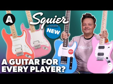 NEW Squier Sonic Guitars! - Something for Every Guitarist?