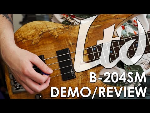 ESP LTD B-204 Bass | Demo and Review