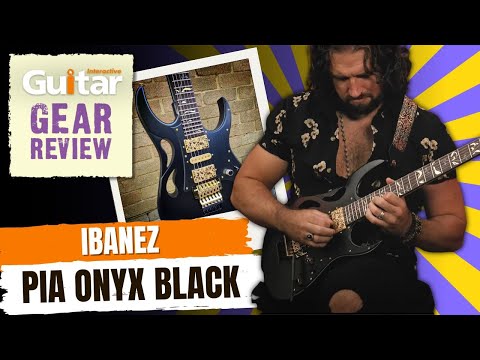 Ibanez PIA3761 Steve Vai Signature Onyx Black | Review | Guitar Interactive