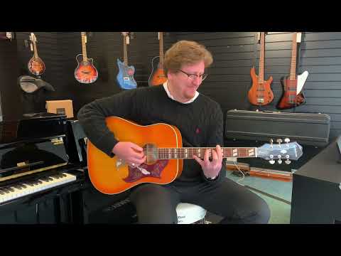 Epiphone Dove Studio | Rimmers Music - Demonstration &amp; Tones With James