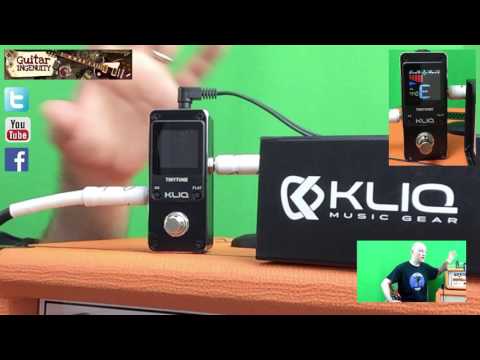 Kliq TinyTune Mini Guitar Bass Pedal Tuner Review