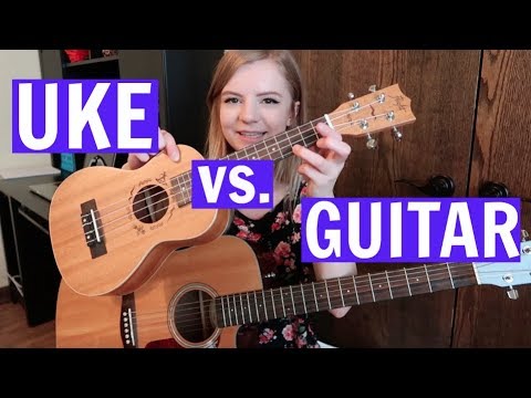 How to transition from playing ukulele to guitar - The main differences between the two instruments